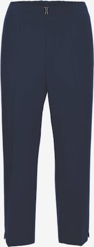 Goldner Regular Broek 'Martha' in Blauw: voorkant