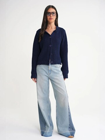 Cardigan MixRay en bleu