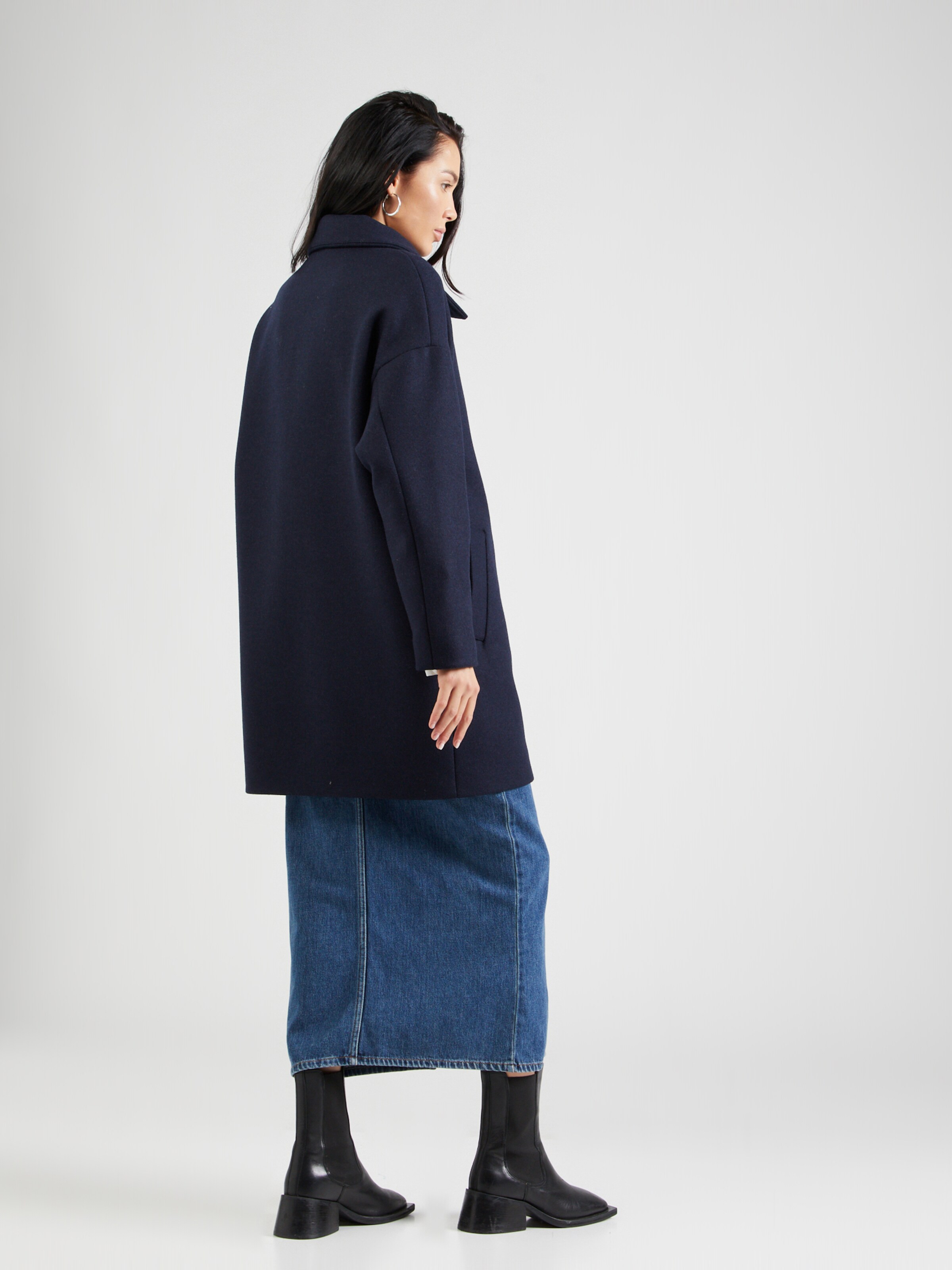 Manteau mi saison PARADISE sessun en Bleu Marine ABOUT YOU