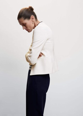 MANGO Blazer 'leli' in White