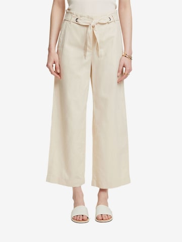 ESPRIT Wide leg Pants in Beige