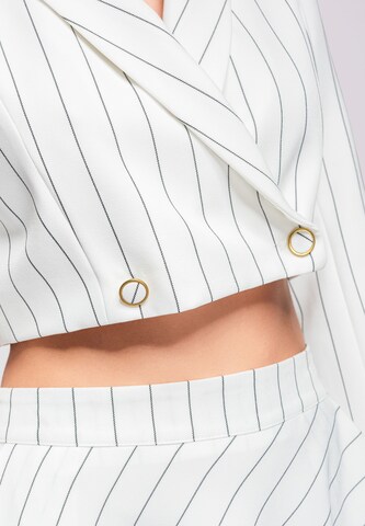 Ombre Blazers in Wit