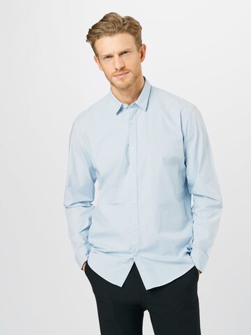 Regular fit Camicia di ESPRIT in blu: frontale