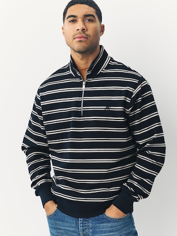 Sweat-shirt Next en bleu : devant