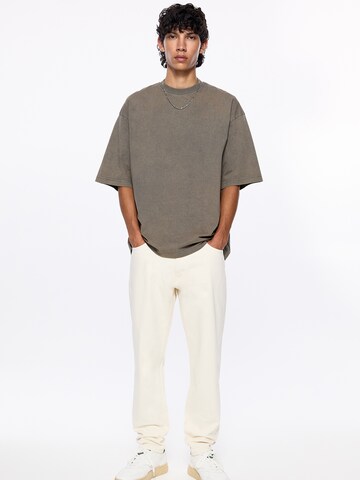 Pull&Bear Regular Дънки в бежово