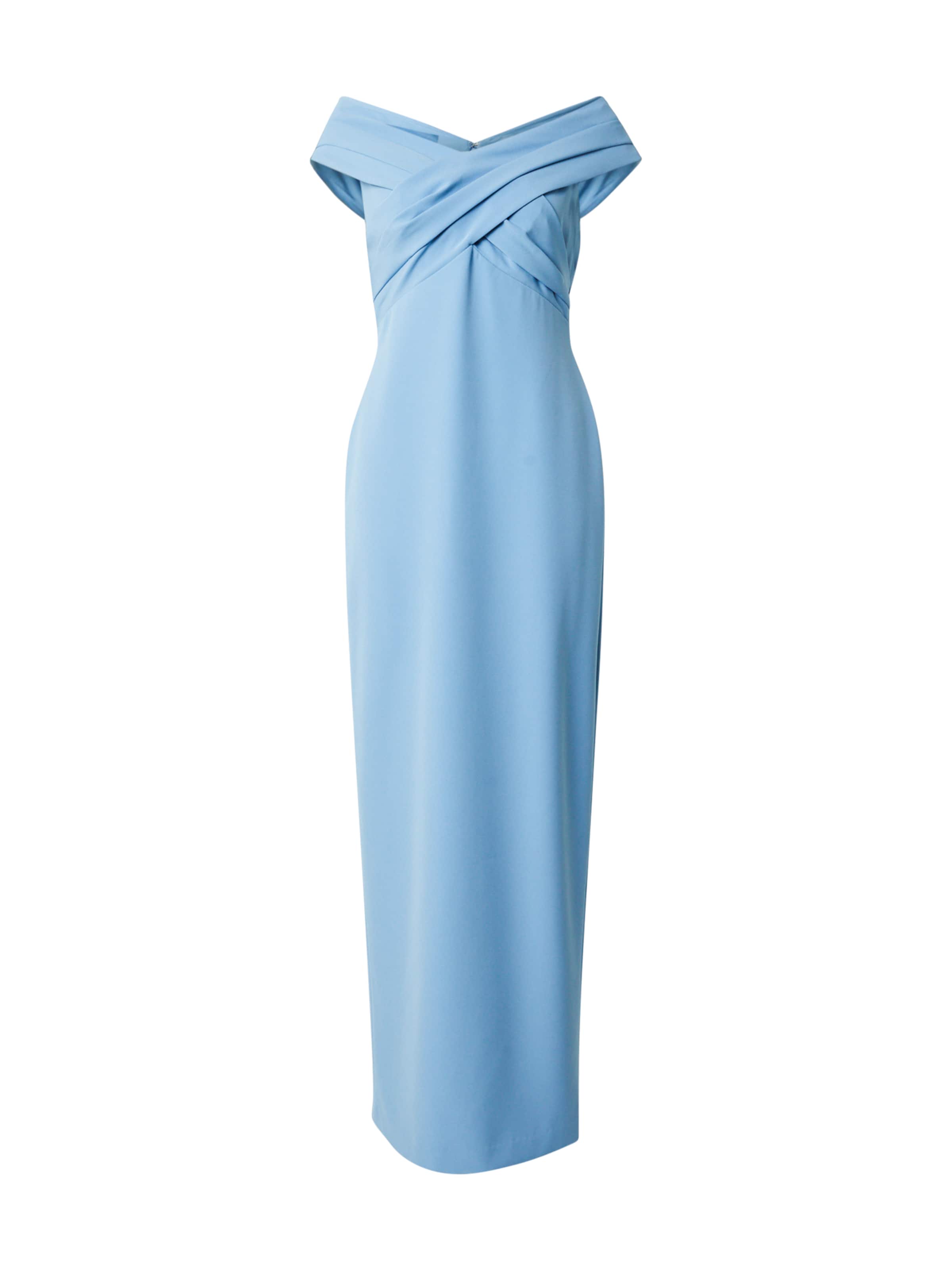 Abito da sera di Lauren Ralph Lauren in blu: frontale