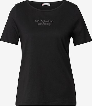 STREET ONE Shirt in Black: front
