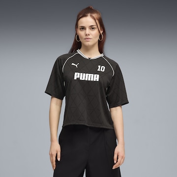 PUMA Tricot in Zwart: voorkant