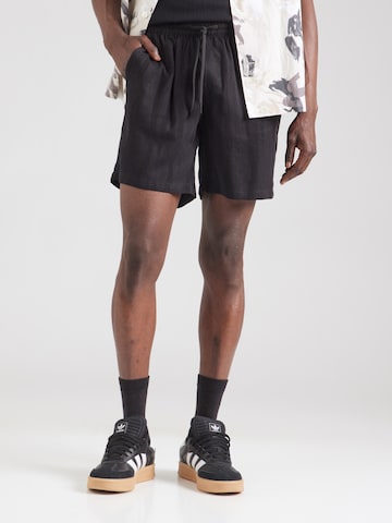 Only & Sons Regular Pants 'ONSTEL' in Black: front