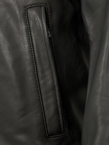 MILESTONE Übergangsjacke 'MSFranklin'‌‌‌‌‌‌‌‌‌‌ in Schwarz