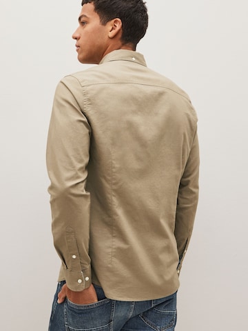Next Slim fit Srajca | siva barva