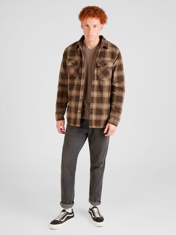 Volcom - Ajuste regular Camisa en marrón