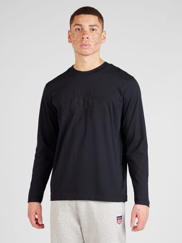 GANT Shirt in Zwart: voorkant
