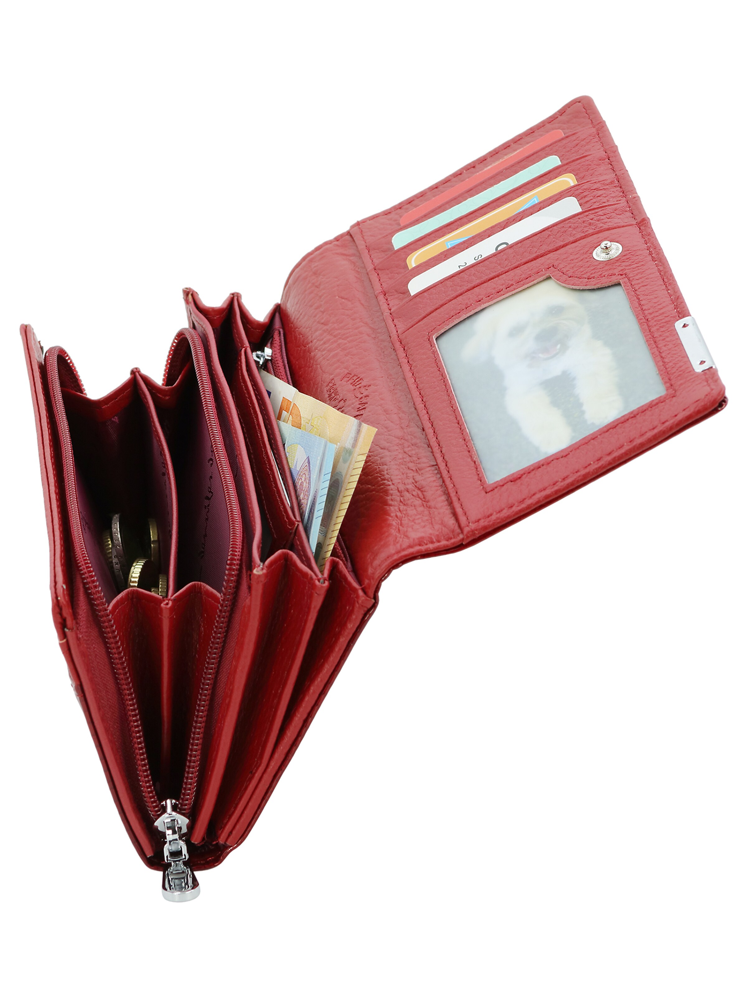 Jennifer Jones Wallet in Red