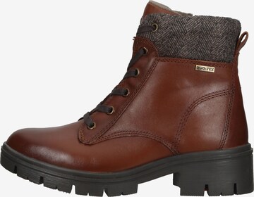 TAMARIS Lace-Up Ankle Boots in Brown