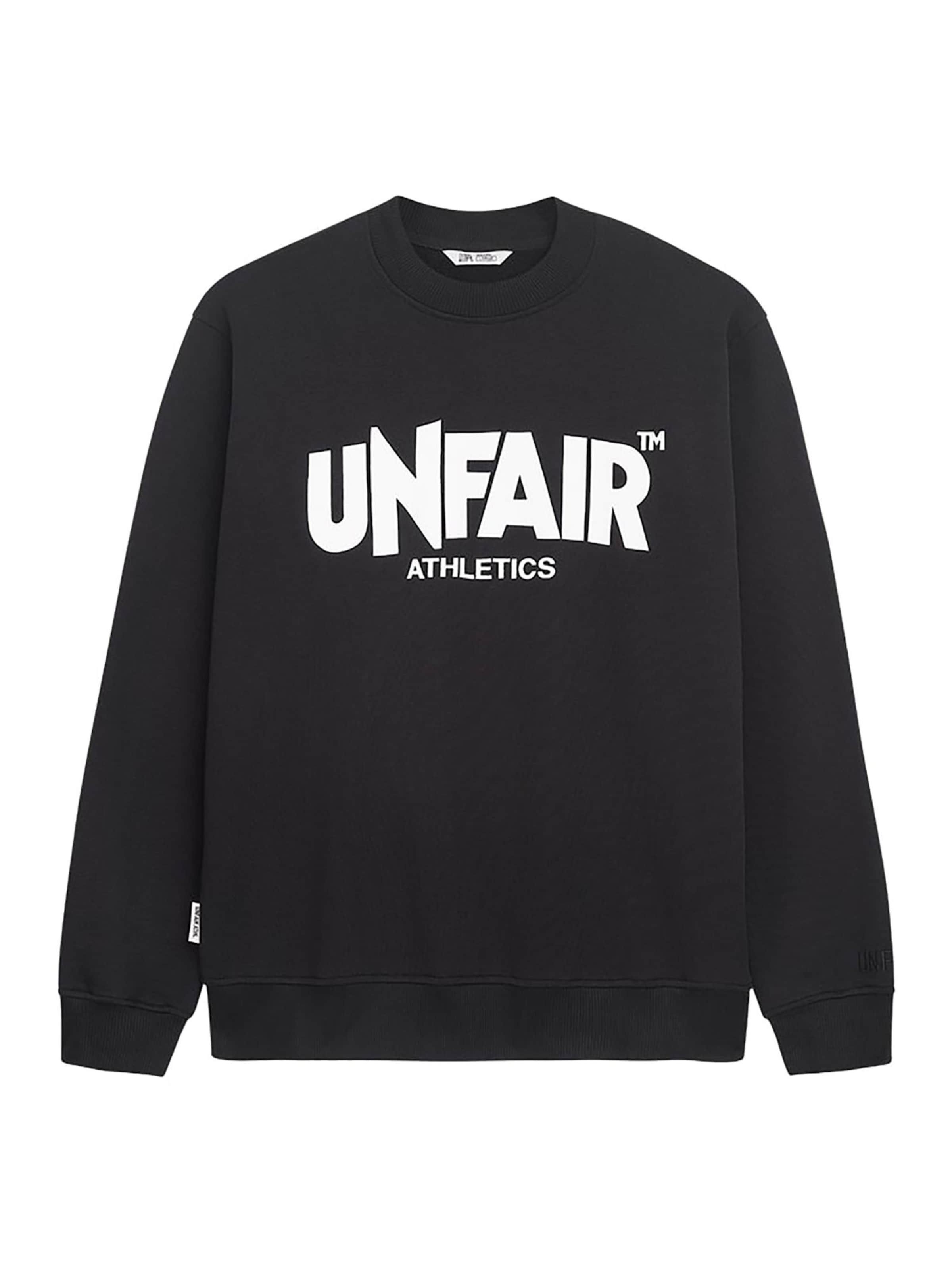 Pullover di Unfair Athletics in nero: frontale
