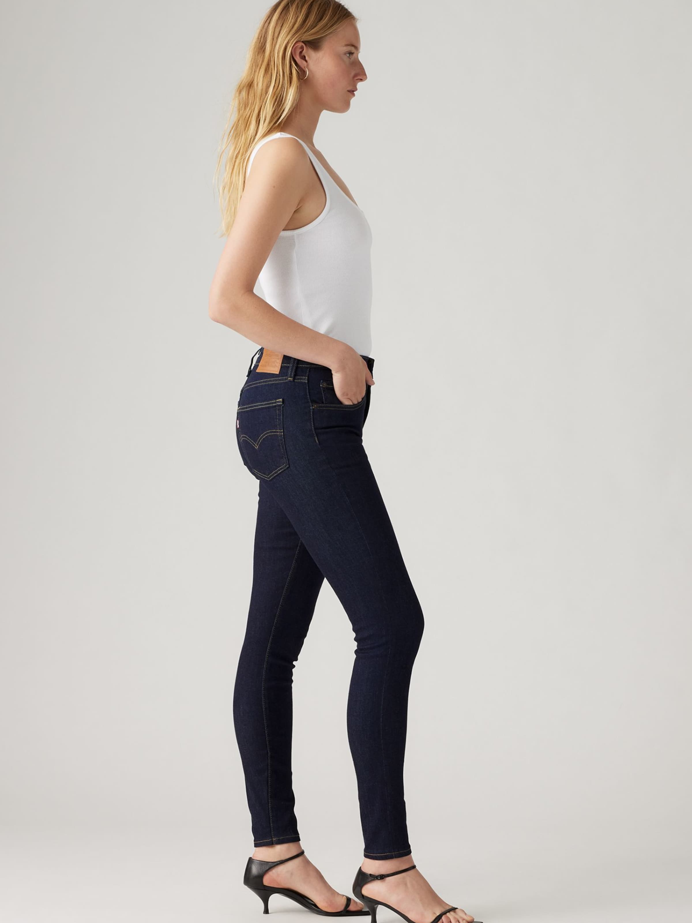 Coupe slim Jean '721™ High Rise Skinny' LEVI'S ® en Bleu Denim | ABOUT YOU