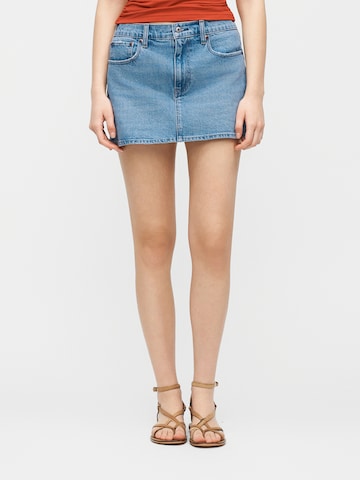 Abercrombie & Fitch Φούστα σε μπλε: μπροστά