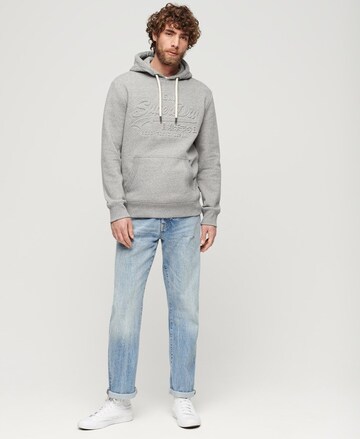 Sweat-shirt Superdry en gris