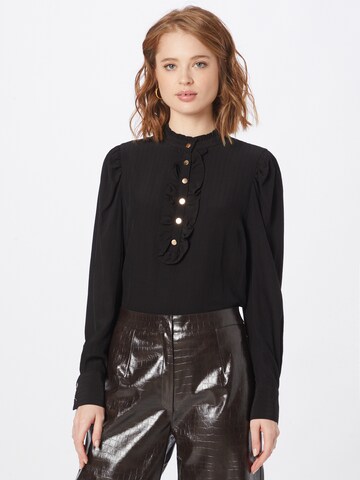 Freequent Blouse 'APRIL' in Zwart: voorkant