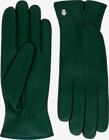 Roeckl Lederhandschuhe 'ANTWERPEN' in Grün: Vorderseite