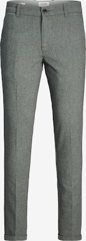 JACK & JONES Lærredsbukser 'JPSTMarco JJHenry' i grå: forside