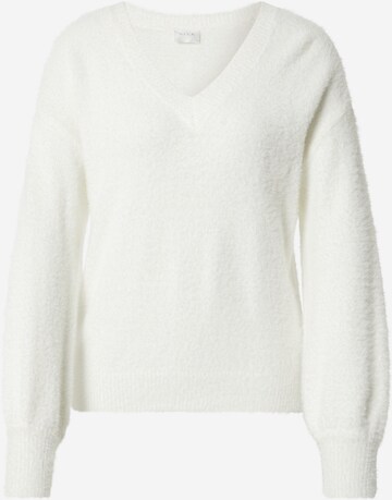VILA Pullover in Weiß: front