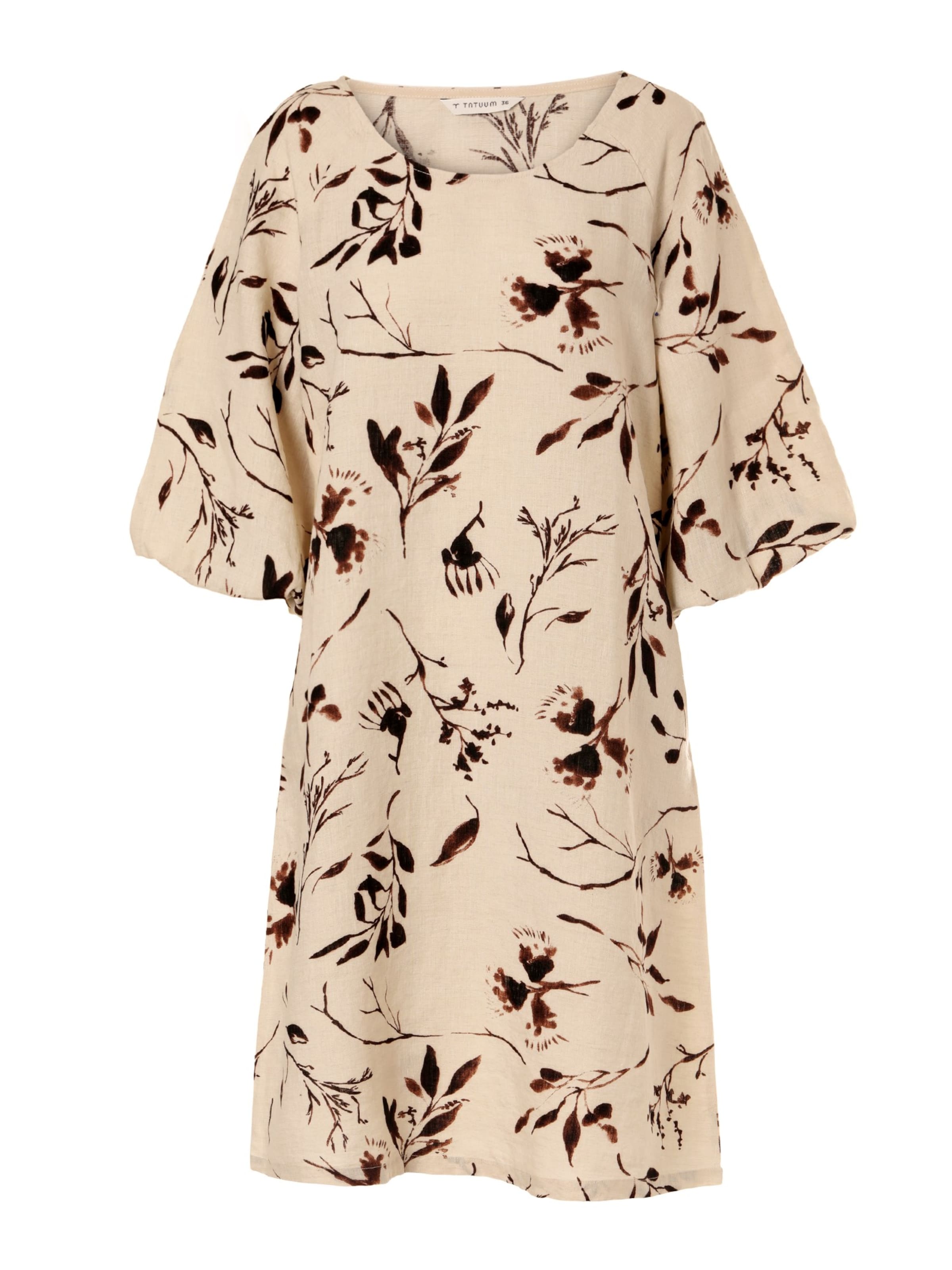 TATUUM Obleka 'Milena' | bež barva: sprednja stran