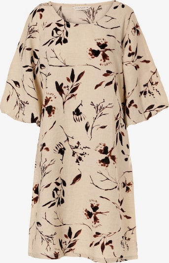 TATUUM Mekko 'Milena' värissä beige / tummanruskea / musta, Tuotenäkymä