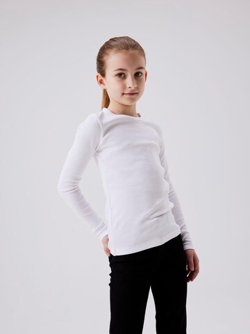 Maglietta 'NKFNakal' di NAME IT in bianco: frontale