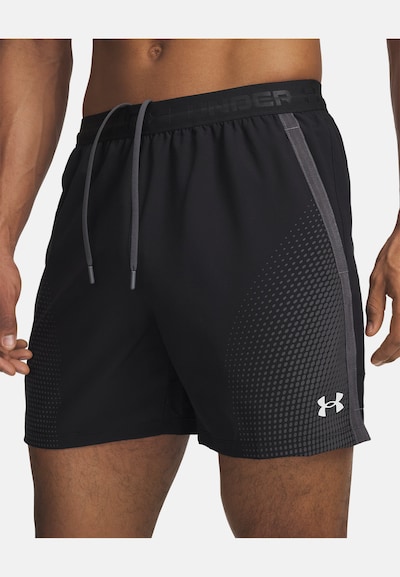 UNDER ARMOUR Workout Pants in Dark grey / Black / White, Item view