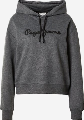 Pepe Jeans Sweatshirt 'NANETTE' in Grey: front