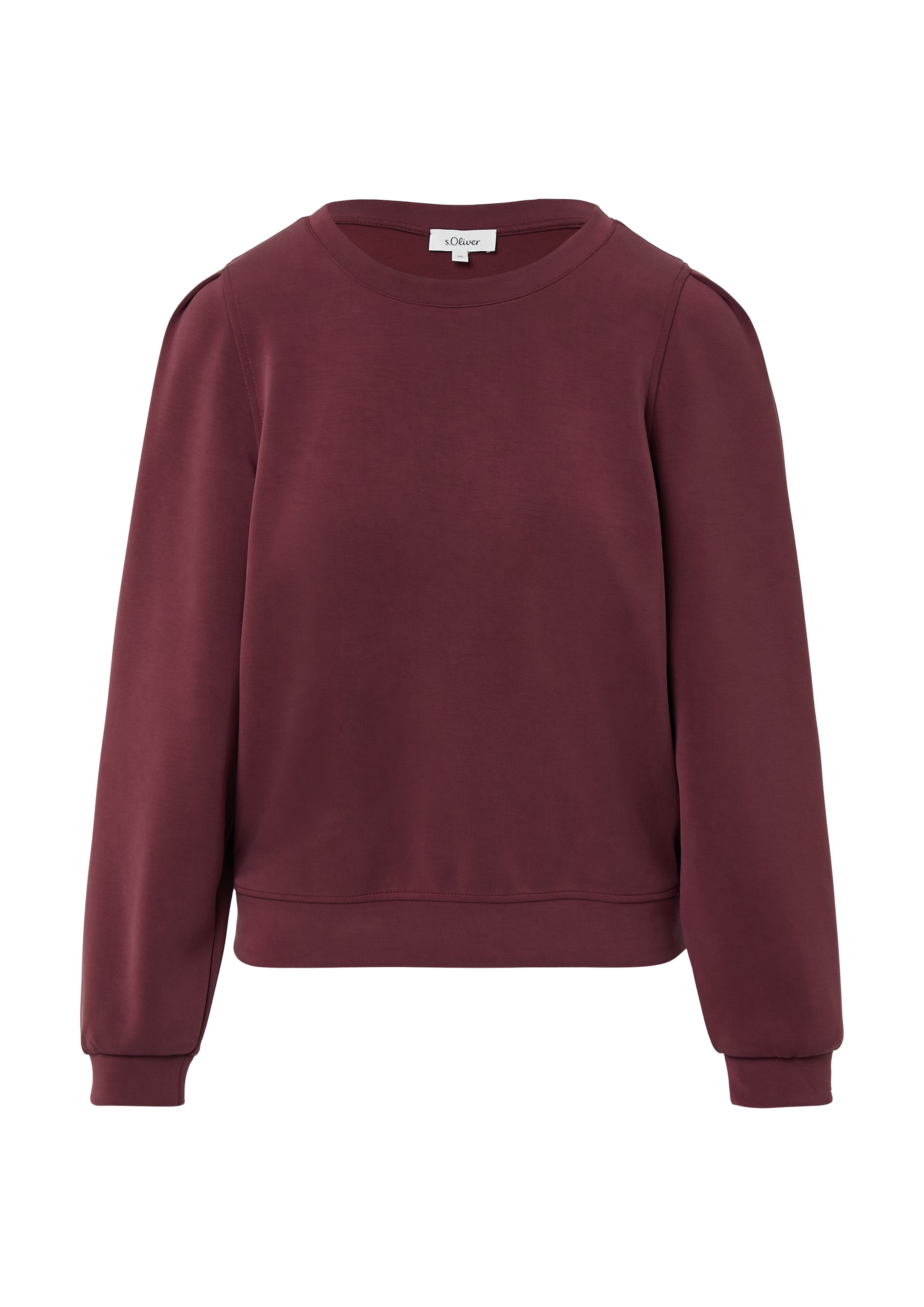 s.Oliver Sweatshirt in Rood: voorkant