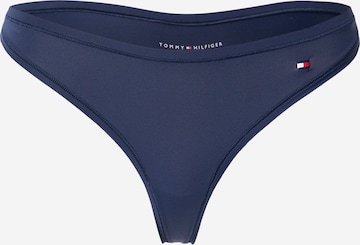 Tommy Hilfiger UnderwearTanga gaćice 'Essential' - plava boja: prednji dio