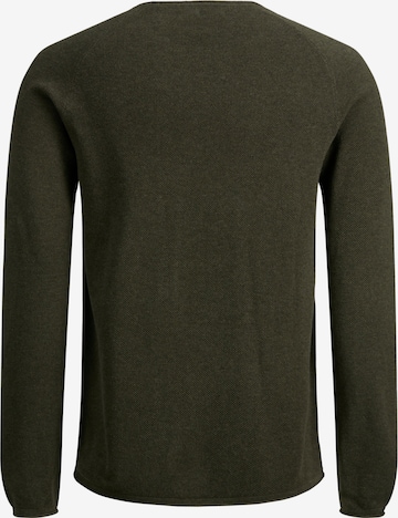 Coupe regular Pull-over 'Hill' JACK & JONES en vert