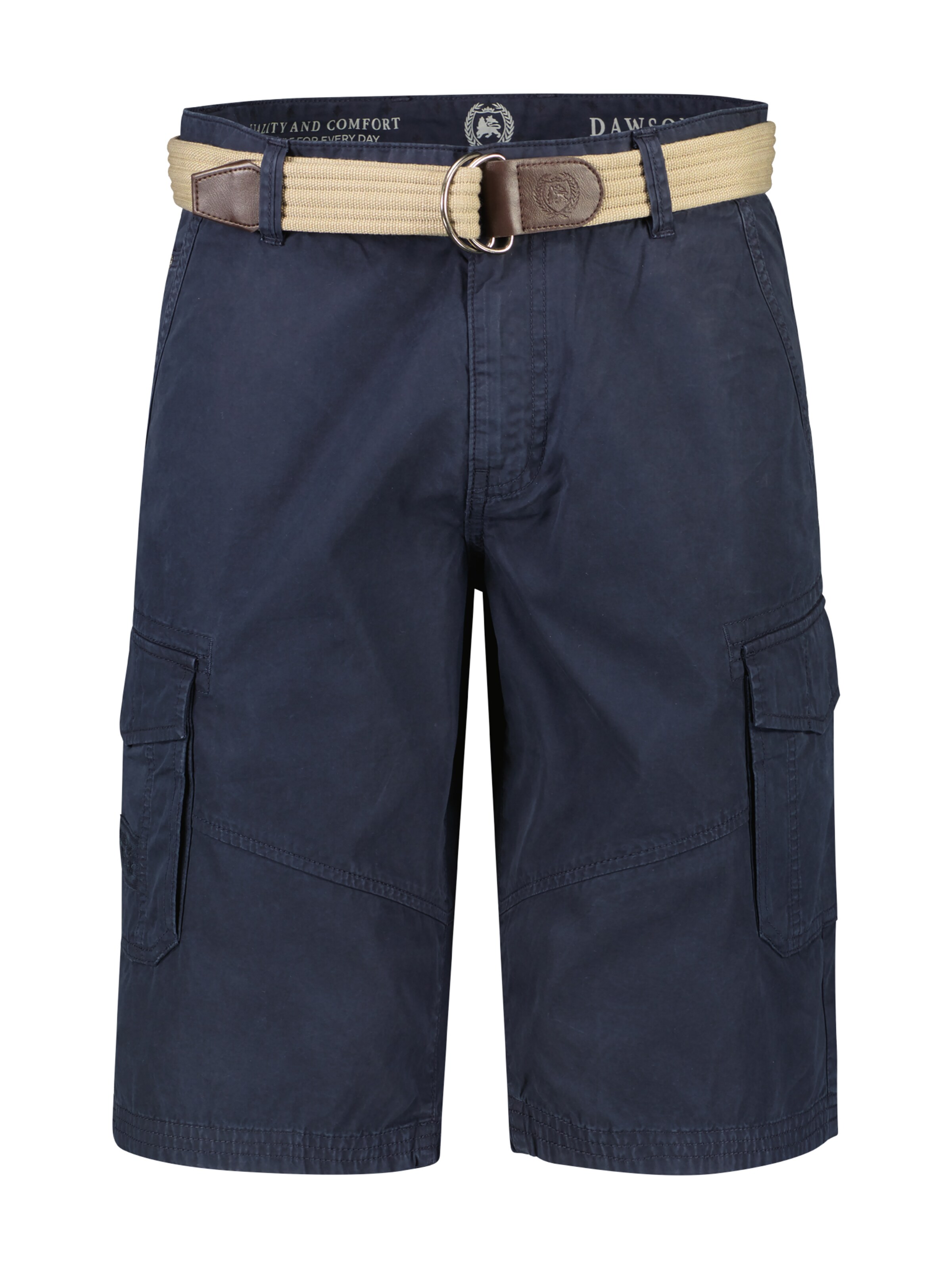 LERROS Cargo Pants in Blue: front