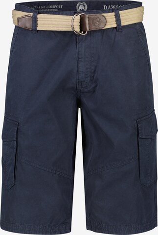 LERROS Regular Cargo Pants in Blue: front