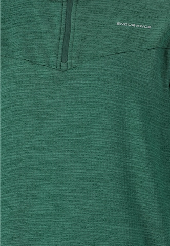 ENDURANCE Athletic Sweater 'Ledger Jr.' in Green