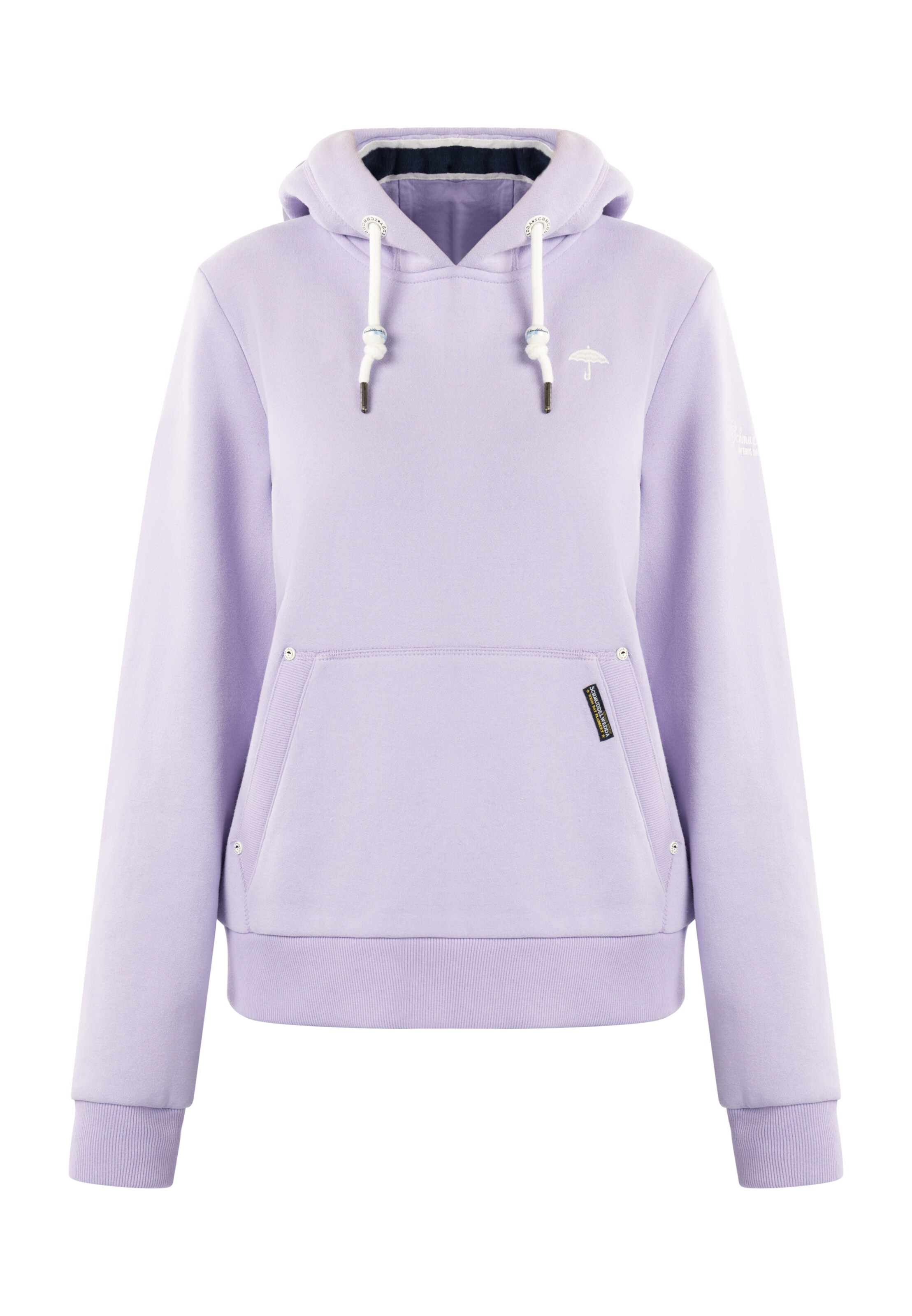 Schmuddelwedda - Sweatshirt em roxo: frente