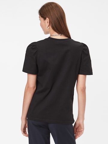 minimum T-Shirt 'Olinna ' in Schwarz
