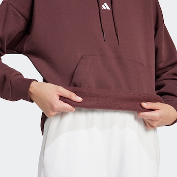 ADIDAS SPORTSWEAR Athletic Sweatshirt 'Essentials' in Red