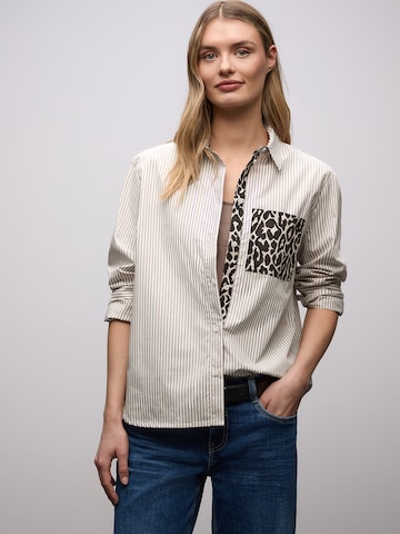 STREET ONE Bluse in Braun: Vorderseite