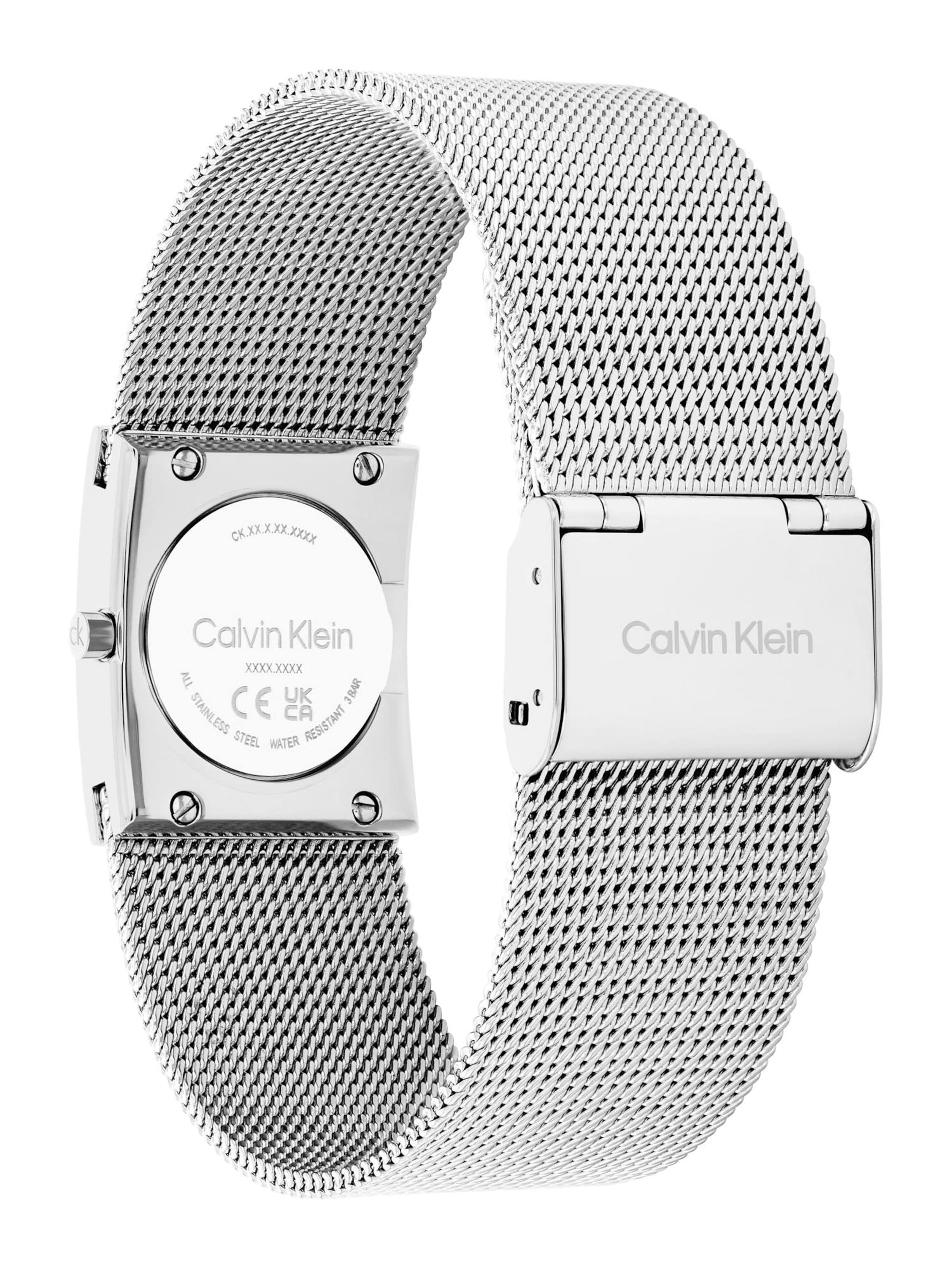 Montre à affichage analogique 'Pulse' Calvin Klein en argent