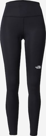 THE NORTH FACE Скинни Спортивные штаны 'Flex' в Черный: спереди