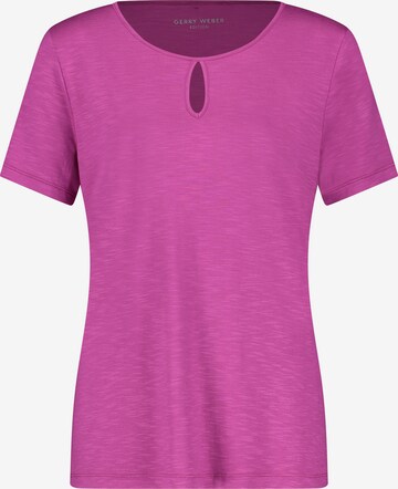 GERRY WEBER Shirt in Roze: voorkant