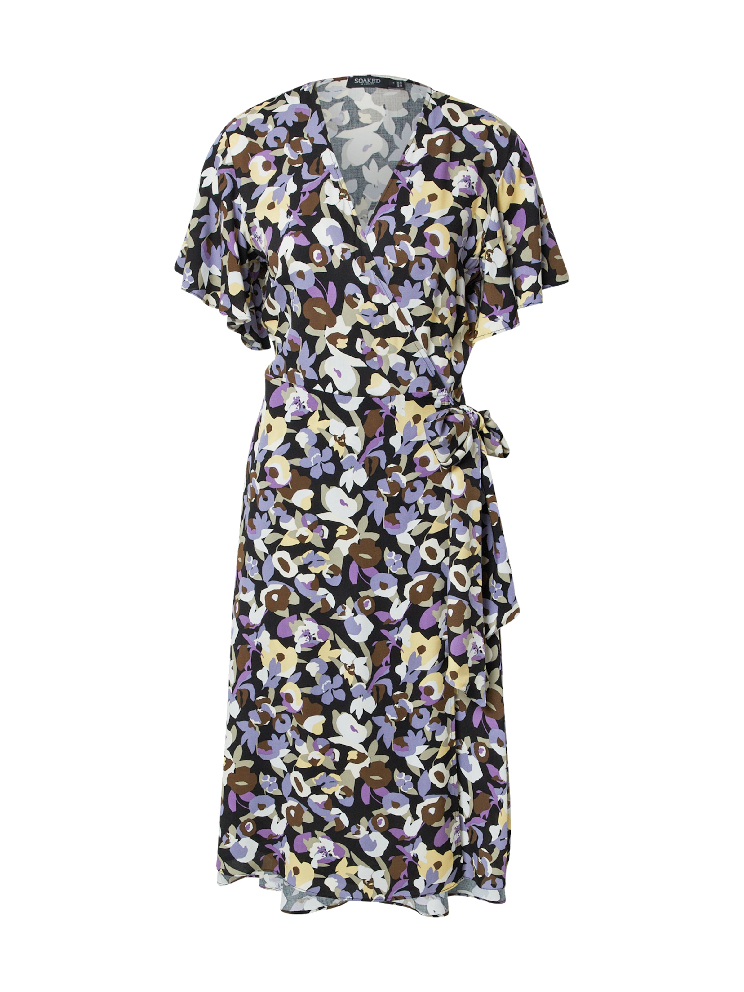 SOAKED IN LUXURY Kleit 'Cindra', värv must: eest vaates