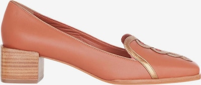 Mangara Atelier Mokassin 'Mocassin Cordia en Cuir Caramel' in 37/Regular in karamell, Produktansicht