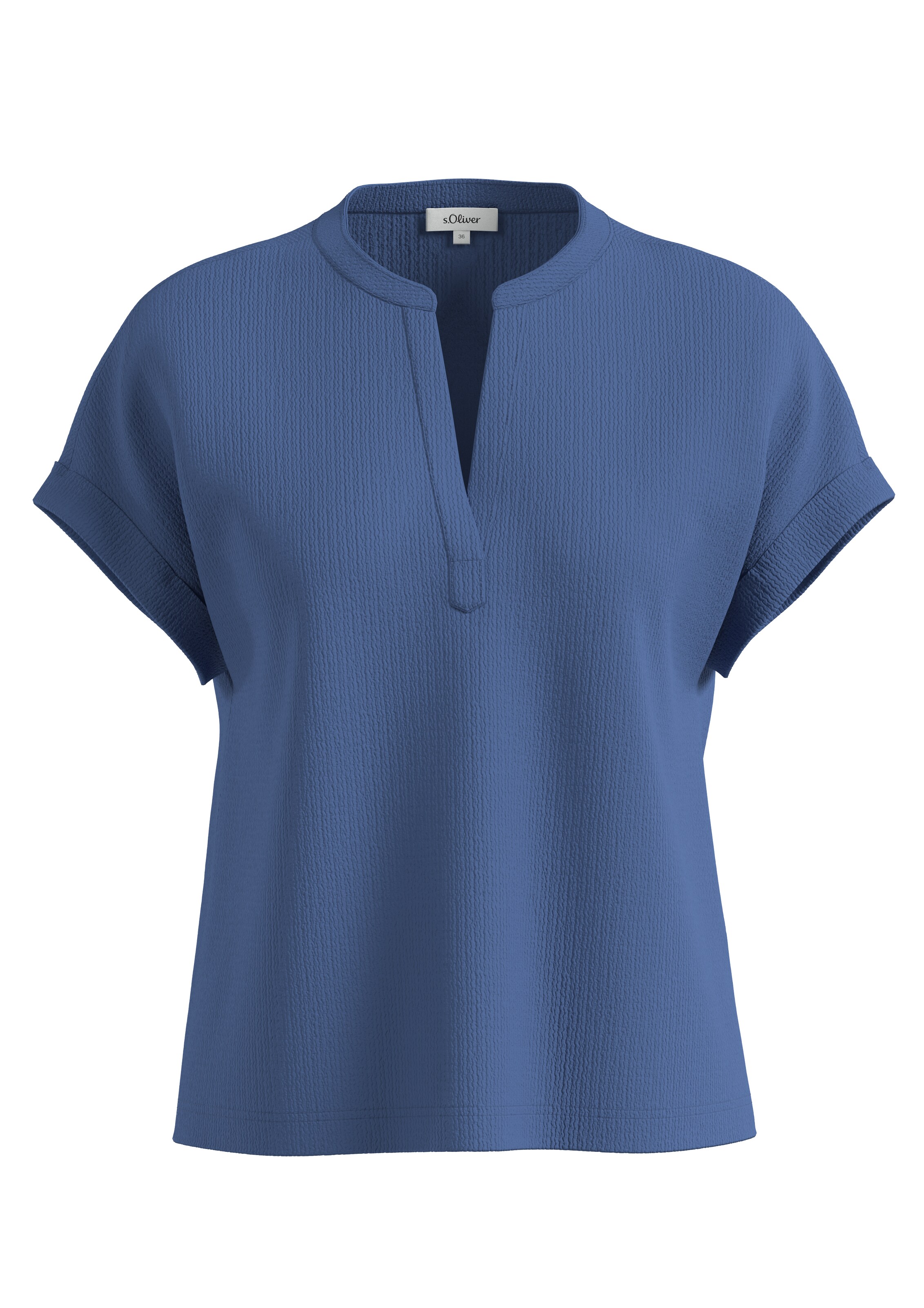 s.Oliver Shirt in Blue: front