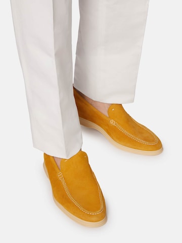 Boggi Milano Moccasins 'Suede' in Yellow