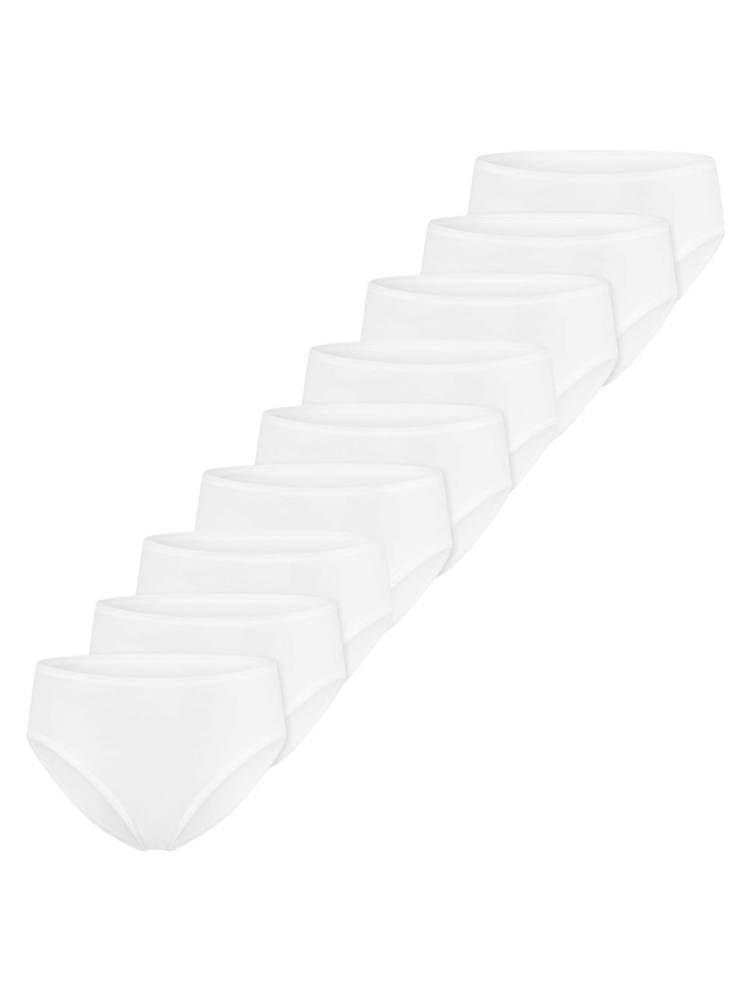 SCHIESSER Slip 'Essentials Cotton'‌‌‌‌ in Weiß: Vorderseite